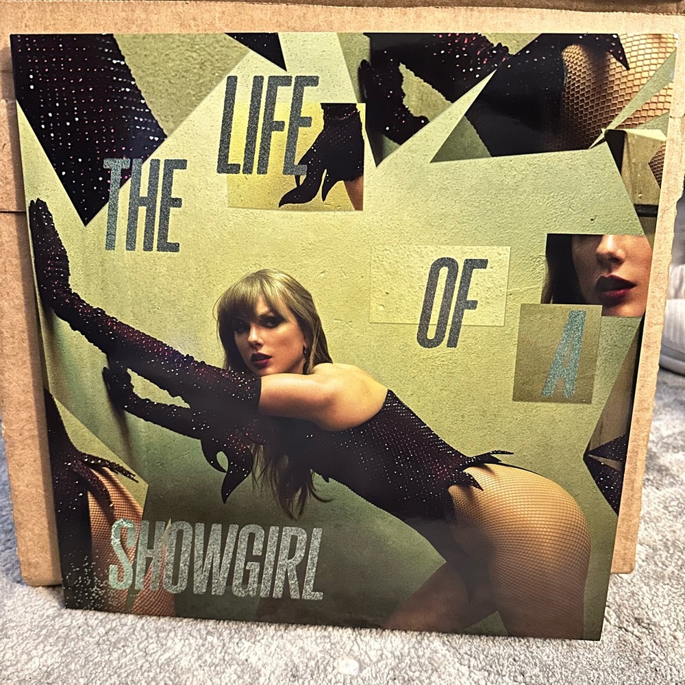 Taylor Swift The Life of a Showgirl Vinyl variant The Shiny Bug Limited Edition